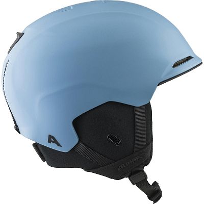 Превью Мужской горнолыжный шлем Шлем горнолыжный ALPINA Kroon Mips Smoke-Blue Matt (A9253-46)